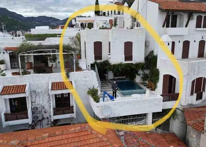 Apartamento Castle81homes White , Sea View House Marmaris